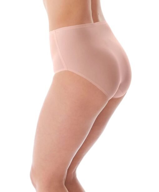 Culotte taille haute invisible stretch Smoothease Fantasie rose poudre – Image 3