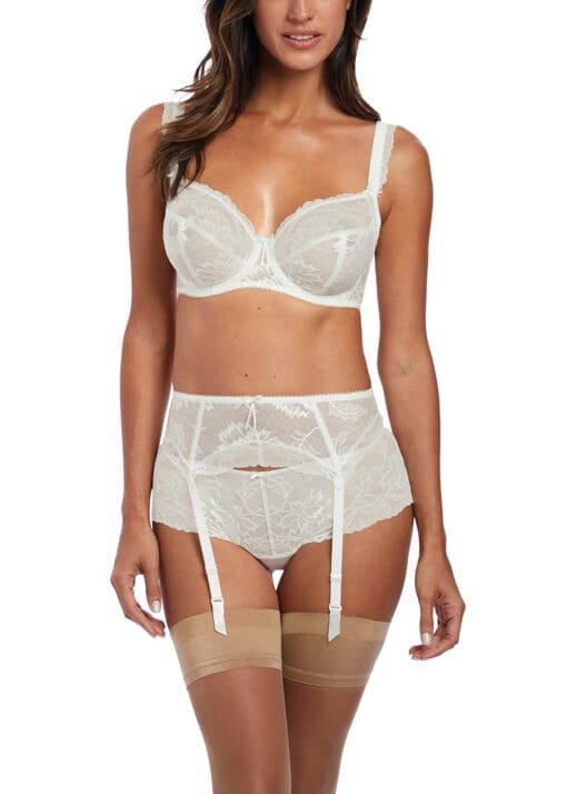 Porte Jarretelle Fantasie Bronte ivoire – Image 5