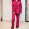 Ensemble 2 pièces chemise + pantalon fluide