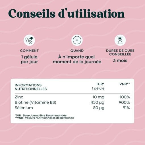 Novoma – Biotine avec Sélénium & Zinc – Image 6