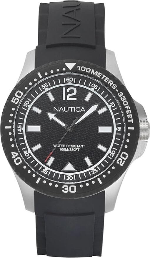Montre Nautica noir napmau001 – Image 2