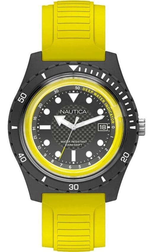 Montre Nautica jaune napibz003 – Image 2
