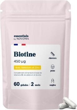 Novoma – Biotine avec Sélénium & Zinc