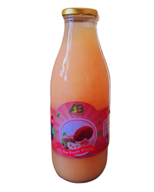 Jus de Fruits blancs Bouye-Corossol Bio en bouteille en verre - 1 litre