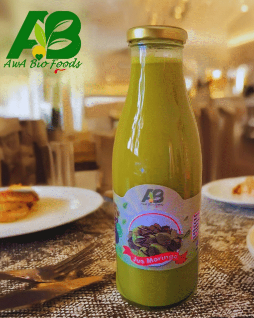 Jus de Moringa Bio - bouteille en verre - 1 litre – Image 2
