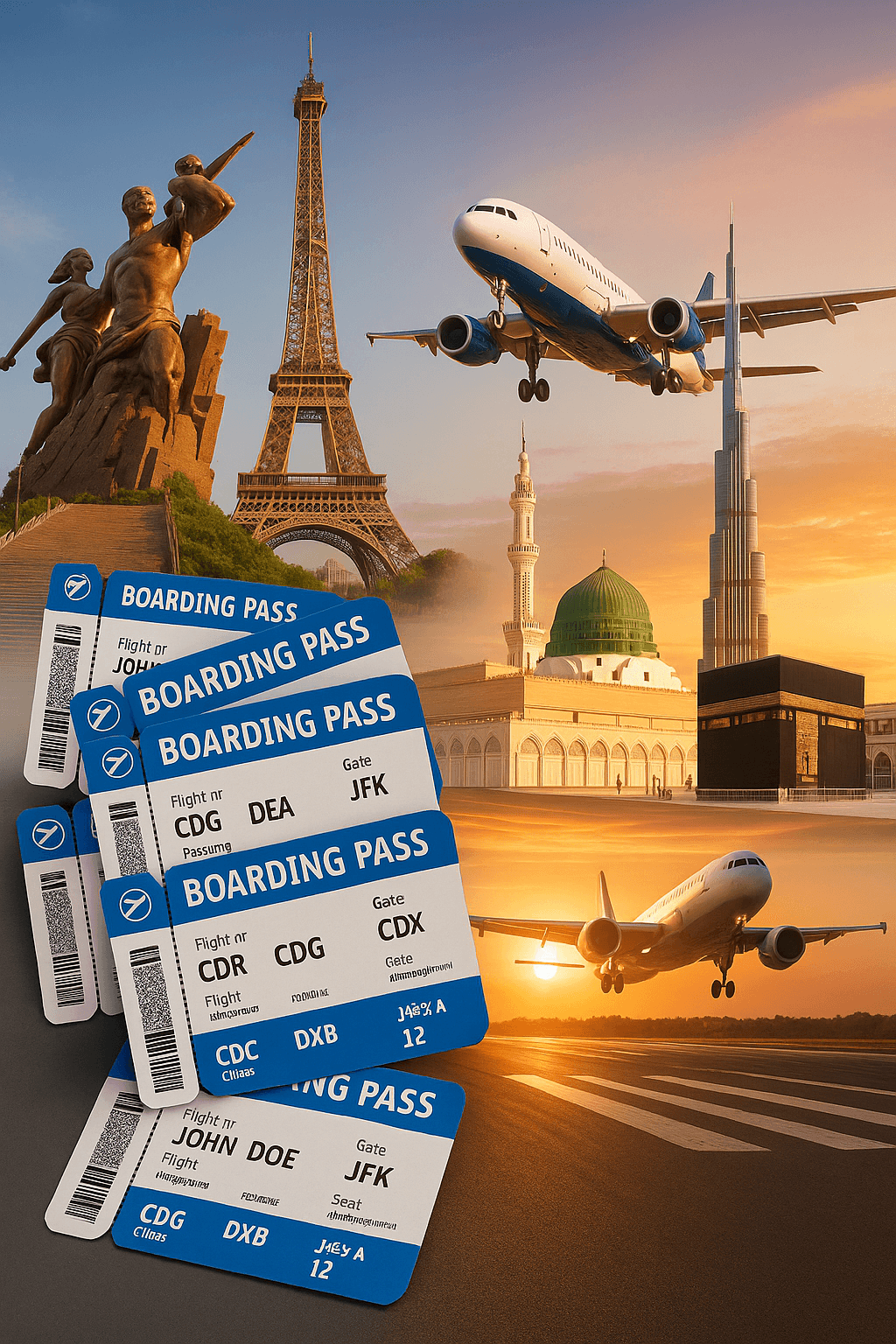 Réservation de billets d'avion