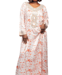 Robe broderie perlée et strassée