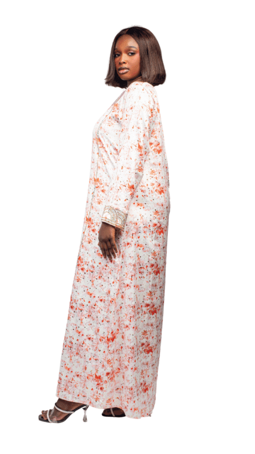 Robe broderie perlée et strassée – Image 2
